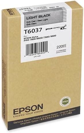 Amazon Epson UltraChrome K3 Ink Cartridge 220ml Light Black