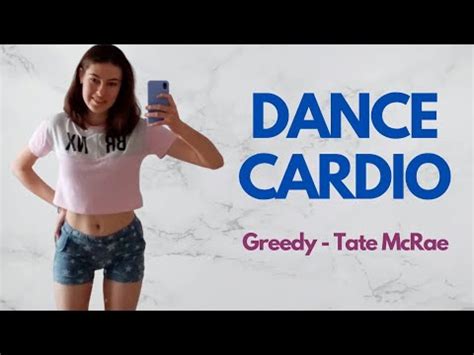 EASY DANCE CARDIO WORKOUT Dance Style Cardio Greedy By Tate McRae