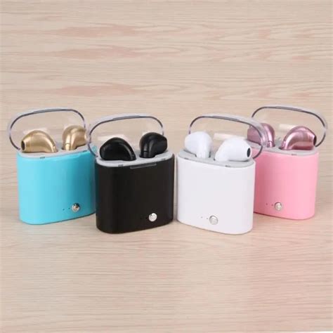 i7 TWS Twins Wireless Earbuds Bluetooth V4.2 Stereo Headset earphone ...