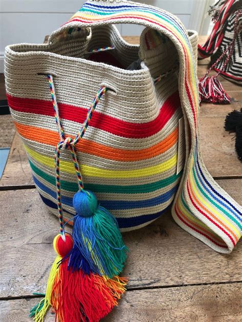 Borse Wayuu Etsy Mochilas Crochet Mochila Ganchillo Patrones De