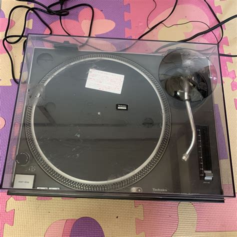 【やや傷や汚れあり】通電ok♪テクニクス（technics） Sl 1200mk3 レコードプレイヤー ターンテーブル の落札情報詳細