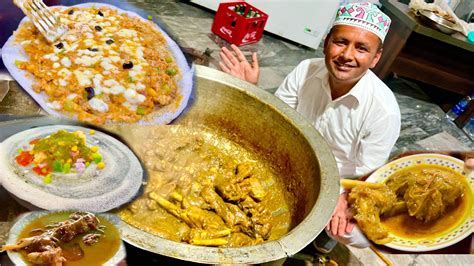 Indian Street Food In Sialkot Pakistan Masala Dosa Mutton Muchli