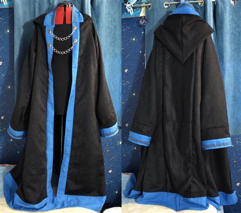 Blue and Black Oversize Wizard Robes by SerenFey on DeviantArt