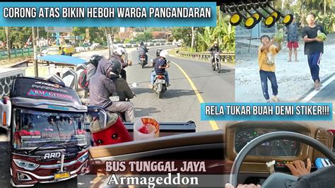 Klakson Telolet Basuri Remix Kebalik Bikin Heboh Trip Bus Tunggal