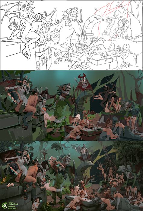 Forest Invasion Process By Citcatcomb Hentai Foundry