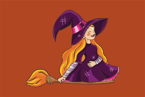halloween laugh witch  red sugar design thehungryjpeg