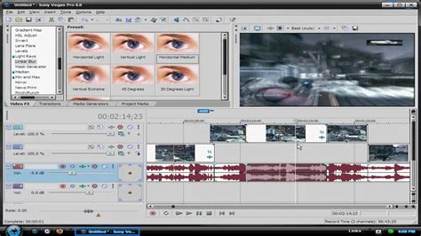 Sony Vegas Tutorial Advanced Transitions Youtube