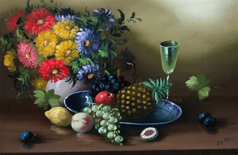 Tilly Moes 1899 1979 Stilleven Met Bloemen En Fruit Catawiki