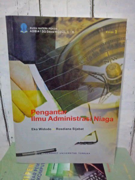 Jual ASLI BUKU PENGANTAR ILMU ADMINISTRASI NIAGA Karangan By Eko Widodo