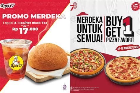 10 Promo Kemerdekaan 17 Agustus 2023 Ada Makanan Dan Minuman