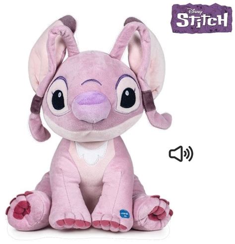 Disney Lilo And Stitch Plush Angel With Sound 60cm