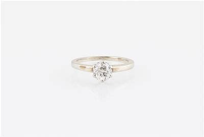 Altschliffdiamant Solit R Ring Ca Ct Erlesener Schmuck