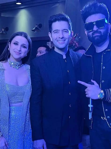 Parineeti Chopra And Raghav Chadha Wedding First Pics From Sangeet Out