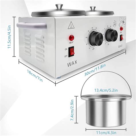 Double Wax Warmer Professional Electric Heater Machine For Hair Removal