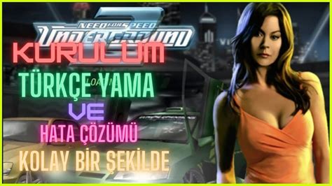 Need For Speed Underground 2 Kurulum Türkçe Yama Ve Disc 2 Hatası