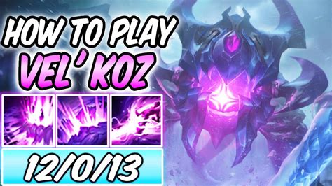 How To Play Velkoz Support Diamond Guide Build And Runes Blackfrost