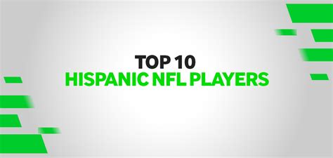 Top 10 Hispanic NFL players of all time | Betway Insider USA