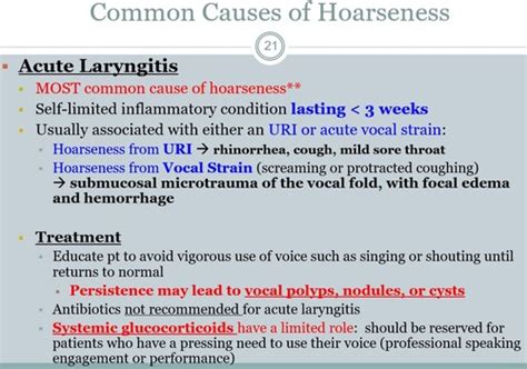 Causes Of Laryngitis