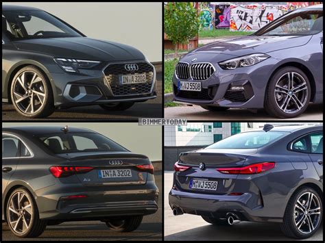 Bild Vergleich Bmw 2er Gran Coupé Trifft Audi A3 Limousine