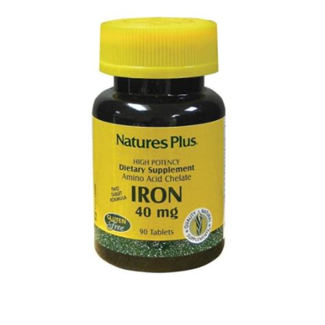 Nature S Plus Iron 40 Mg 90 Tablet Alodokter Shop