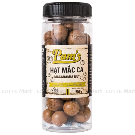 Hạt Macadamia Pam’s Lọ 250G