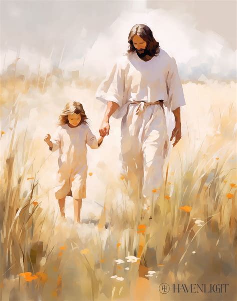 Peace In Christ By Gabriel Heaton Jesus Christ In White Clothing