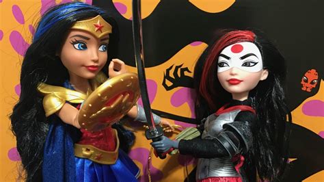 Sdcc 2017 Dc Super Hero Girls Wonder Woman And Cheetah Doll Review Versus