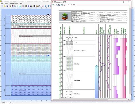 Geotechnical Software CDM Dolmen IS GeoStrati