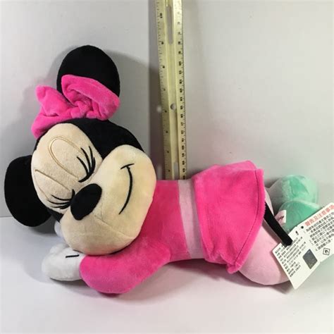 Minnie Mouse Sleeping Edition Large Original Plush Toy Shopee Philippines