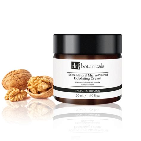 Dr Botanicals 100% Natural Micro-Walnut Exfoliating Cream 50ml