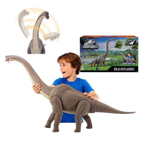 Dinosaurio Brachiosaurus Súper Colosal J World Mattel GNC31 TIENDAS