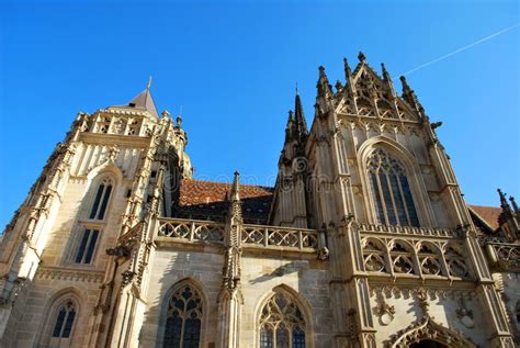 The Cathedral of St. Elisabeth in Kosice Stock Photo - Image of famous ...