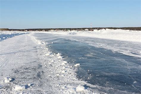 Ice Roads Around the World - WorldAtlas