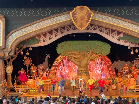 Photos Video Tale Of The Lion King Debuts At Disneyland