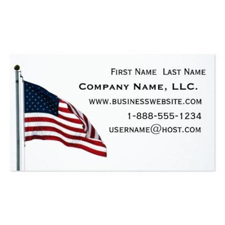 Free Patriotic Business Card Template Excel Sample | EmetOnlineBlog