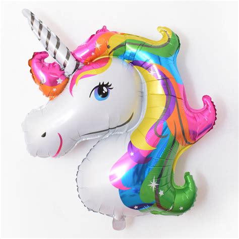 Шар фольгированный 47" "Единорог", радуга - купить в интернет-магазине ...
