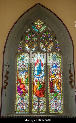 Interior Of St Luke S Anglican Church In Historic Village Of Richmond