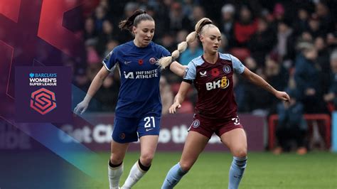 Highlights Aston Villa Vs Chelsea Barclays Wsl 2023 24 Youtube