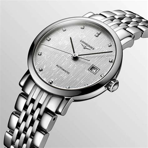 Longines Watch Elegant Collection Automatic Steel Silver 29 Mm L4 310 4