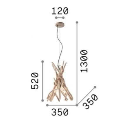 Ideal Lux DRIFTWOOD SP1 Магазини ОРИОН