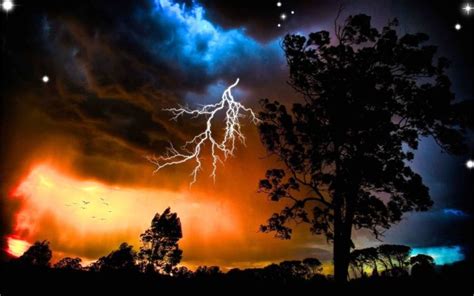 lightning, Storm, Rain, Clouds, Sky, Nature, Thunderstorm Wallpapers HD ...