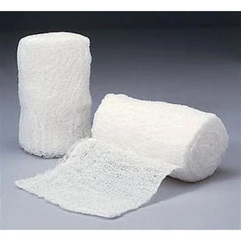 Long Stretch Compression White Gauze Bandage For Hospital At Best