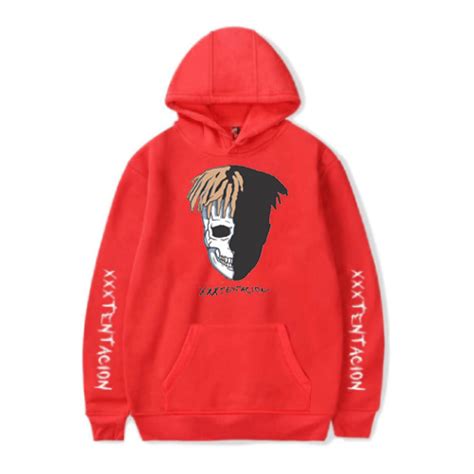 Jahseh Onfroy Hoodies Skull Face Hoodie Xxxtentacion Store