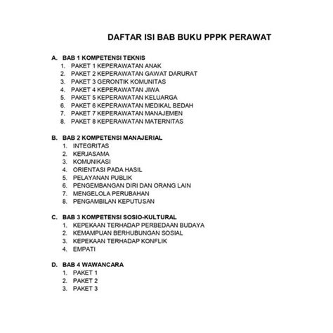 Jual Buku Bank Soal Pppk Perawat Original Nec Terlengkap