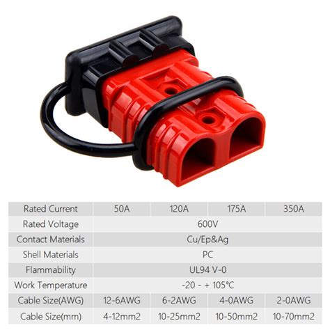 St Ck Satz Batterie Stecker Kupplung Mit A A F R Anderson