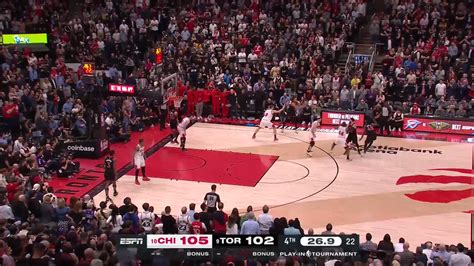 Nba On Twitter Pascal Siakam 🔨 1 Point Game With 17 Seconds Remaining