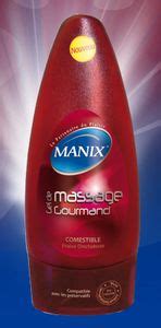 Gel De Massage Gourmand Fraise Onctueuse Manix