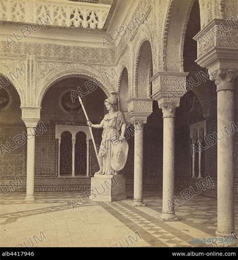 Seville Minerva With Spear In Casa De Pilatos So Called Because