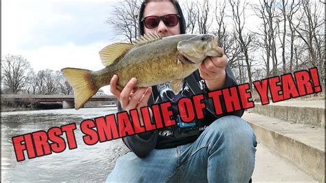 FISHING THE RIVER FOR SMALLMOUTH BASS YouTube