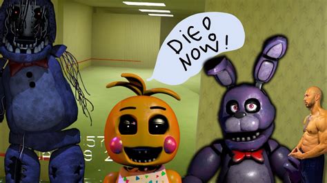 ANIMATRONICII DIN FNAF IN BACKROOMS YouTube